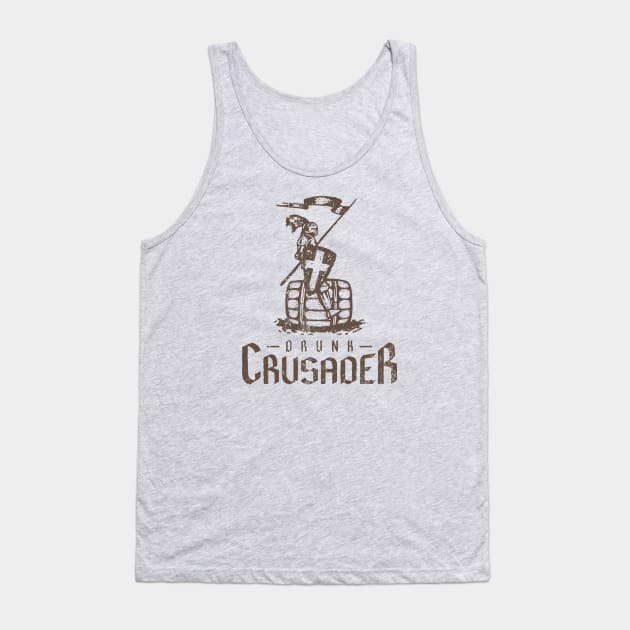 Drunk Crusader Tank Top by JanzDesign